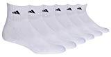 adidas Mens Athletic Quarter Sock (6-Pack)